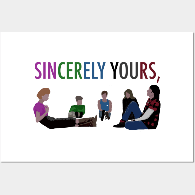 Sincerely Yours, The Breakfast Club Wall Art by joelthayer